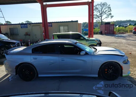 2022 Dodge Charger Gt Rwd из США, поврежденный, VIN 2C3CDXHG4NH148431